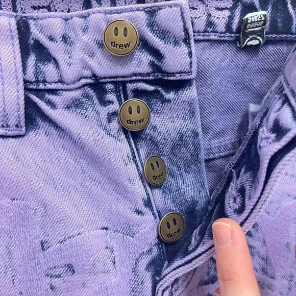 Drew House Purple Denim Jeans